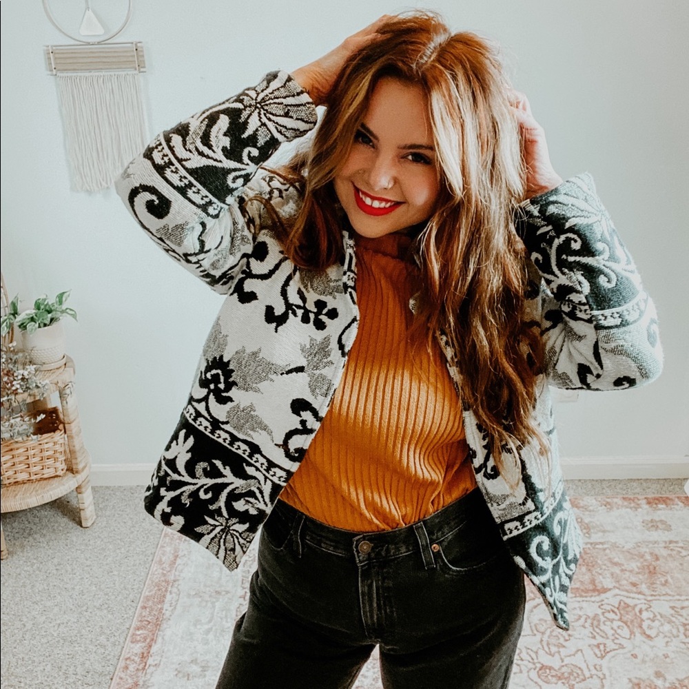 90s style Tapestry Blazer